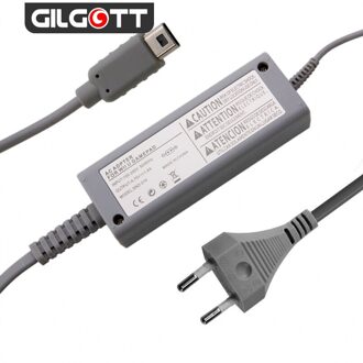 Eu Plug Ac 100V-240V Voeding Lader Adapter Voor Nintendo Wii U Gamepad