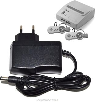 Eu Plug Ac Adapter Voeding Voor N Snes Snes Lader Rood En Wit Machine Transformator J18 21