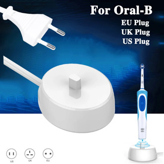 EU plug Electric toothbrush Charger For Oral B 3737 4736 4717 4729 8850 3756 Pro 7000 1000 2000 3000 electric toothbrush Charger