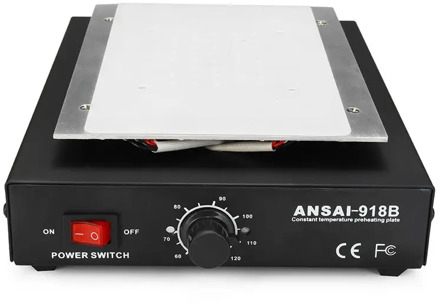 Eu Plug Lcd Sn Separator Heating Platform 220V Eu Plate Glass Removal Phone Repair Machine Auto Heat Smooth Plate