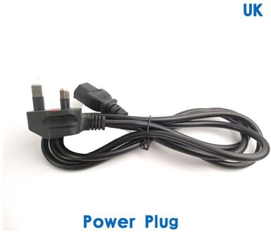 Eu Uk Us Au Voeding Lader 3 Pin Kabel Dc Ac Voor Video Surveillance au plug