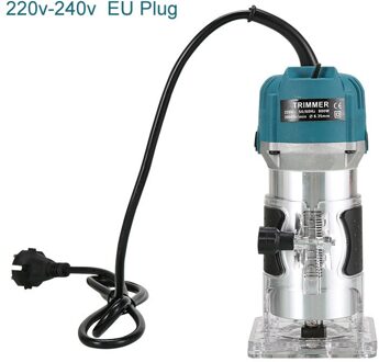 Eu Uk Us Plug 800W Houtbewerking Elektrische Trimmer Hout Frezen Graveren Steken Trimmen Machine Carving Machine Router Hout 220v EU plug