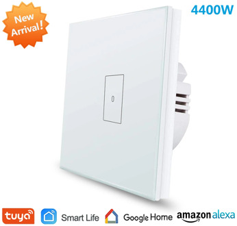 EU WiFi Boiler Water Heater Switch 4400W Tuya Smart Life App Remote Control ON OFF Timer Voice Control Google Home Alexa Echo