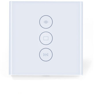 Eu Wifi Touch Gordijn Schakelaar Wandschakelaar Voice Control Door Alexa /Google Telefoon Controle Voor Elektrische Gordijn Motor Smart thuis