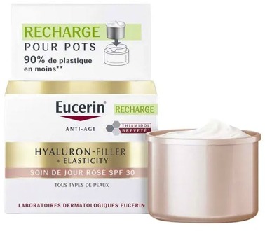 Eucerin Dagcrème Eucerin Hyaluron-Filler + Elasticity Day Cream Rose SPF30 Refill 50 ml