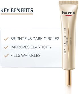 Eucerin Hyaluron-Filler + Elasticiteit Oogcrème 15 ml