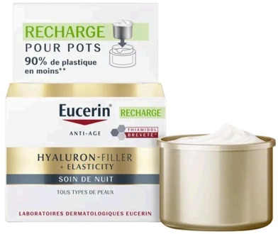 Eucerin Nachtcrème Eucerin Hyaluron-Filler + Elasticity Night Care Refill 50 ml