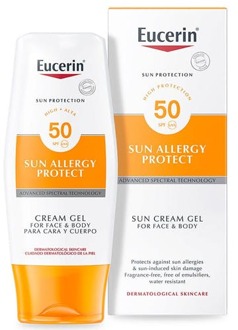 Eucerin Zonnebrandcrème Eucerin Sun Allergy Protection Gel-Cream SPF50+ 150 ml