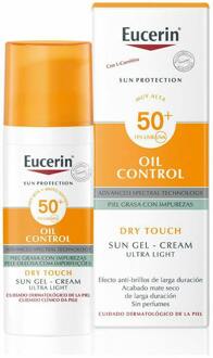Eucerin Zonnebrandcrème Eucerin Sun Protection Oil Control Dry Touch Gel-Cream SPF50+ 50 ml