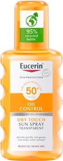 Eucerin Zonnebrandcrème Eucerin Sun Spray Transparent SPF50 200 ml