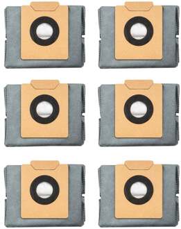 Eufy Anti-Bacterial and Deodorizing Dust Bag(6 Pack) for X8 Pro Series and X10 Pro Omni Stofzak