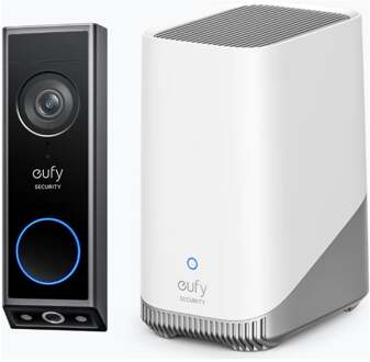 Eufy Bundle HB3 & Video Doorbel E340 (T8214311) IP-camera