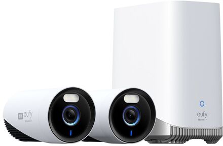 Eufy eufyCam E330 (Professsional) 2-Cam Kit IP-camera Zwart