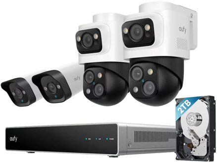 Eufy NVR Security System S4 (Bullet-PTZ+ Bullet Cam) IP-camera