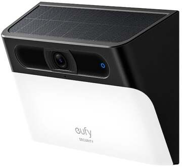 Eufy S120 Solar Wall Light Cam IP-camera Zwart
