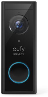 Eufy Video Doorbell 2K (Uitbreiding) Slimme deurbel Zwart