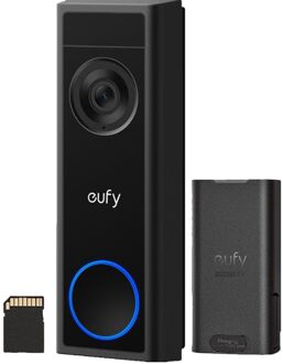 Eufy Video Doorbell C31 + SD kaart Slimme deurbel Zwart