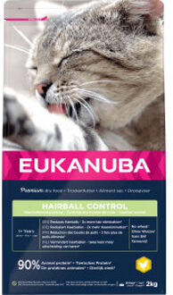 Eukanuba 2x10kg Hairball Control Adult Eukanuba Kattenvoer