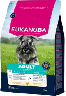 Eukanuba 2x15kg Eukanuba Premium Nutrition Adult Small Breed Kip Hondenvoer droog