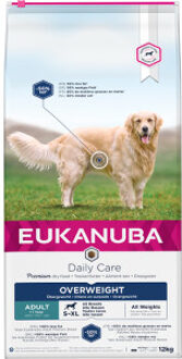 Eukanuba 2x2,3kg Overweight Adult Eukanuba Daily Care Hondenvoer