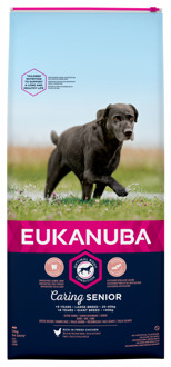 Eukanuba Caring Senior Large Breed Kip - Hondenvoer - 12 kg