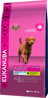 Eukanuba Dog Adult - Large Breed - Gewichtscontrole - Hondenvoer - 12 kg