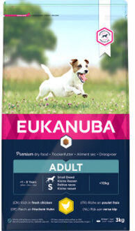 Eukanuba Dog Adult - Small - Kip - Hondenvoer - 3 kg