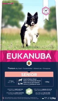 Eukanuba Dog Mature & Senior - All Breeds - Lam/Rijst - Hondenvoer - 2.5 kg