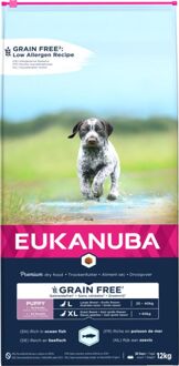 Eukanuba Graanvrij Puppy Large - Hondenvoer - Vis - 12 kg