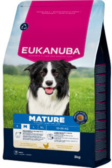 Eukanuba Mature Medium kip hondenvoer 2 x 15 kg