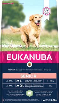 Eukanuba Senior Large met lam & rijst hondenvoer 3 x 2,5 kg