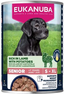 Eukanuba Senior Paté - Hondenvoer - Lam - 400 gram