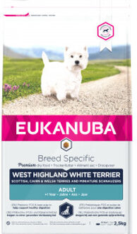 Eukanuba West Highland White Terriër - Breed Specific - Hondenvoer - 2.5 kg