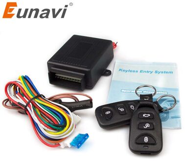 Eunavi Universele Auto Centrale Kit Deurvergrendeling Locking Vehicle Keyless Entry Systeem