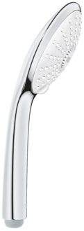 Euphoria Massage 110 Handdouche - Douchekop 11 cm - Chroom / Wit