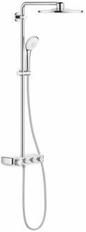 Euphoria Smartcontrol 310 Duo Regendouche - ø 31cm - met verstelbare wandbevestiging - moon white - 26507LS0