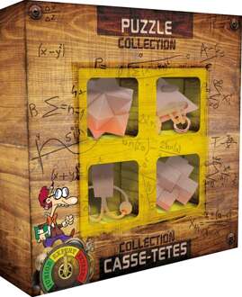 Eureka 3d Puzzle Breinbrekerset Expert Wooden 4-delig Geel