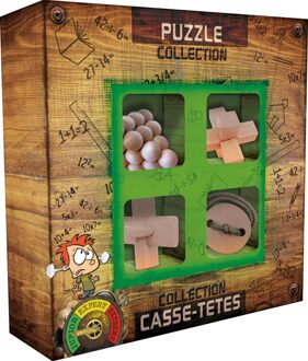 Eureka 3d Puzzle Breinbrekerset Junior Wooden 4-delig Groen