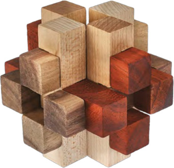 Eureka 3D VIP - Altekruse Block Houten Puzzel (level 2)