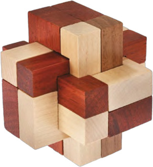 Eureka 3D VIP - Nexus Houten Puzzel (level 2)