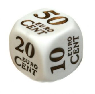 Euro Dobbelstenen (6 stuks)