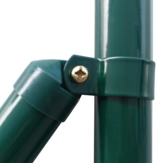 Euro fence set 25 x 1.7 m steel green