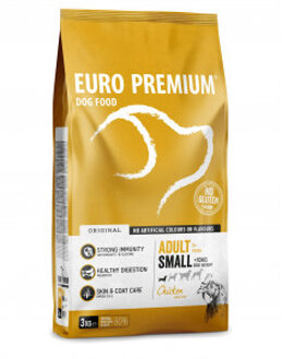 Euro Premium Adult Small Chicken & Rice hondenvoer 12 kg