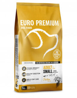 Euro Premium Adult Small Chicken & Rice hondenvoer 2 x 3 kg