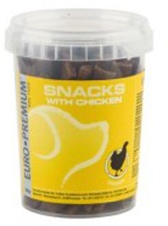 Euro Premium hondensnacks met kip 4 verpakkingen