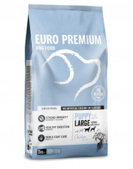 Euro Premium Puppy Large Chicken & Rice hondenvoer 2 x 12 kg