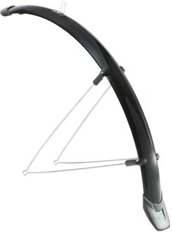 Eurofender spatbordenset Rapido 46 mm - 28 inch kunststof zwart