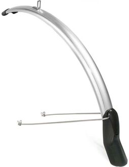 Eurofender voorspatbord Scatto 26-28 inch 51 mm zilver Zilverkleurig