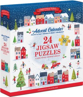 Eurographics Advent Calendar - Christmas Town (24x50 stukjes)