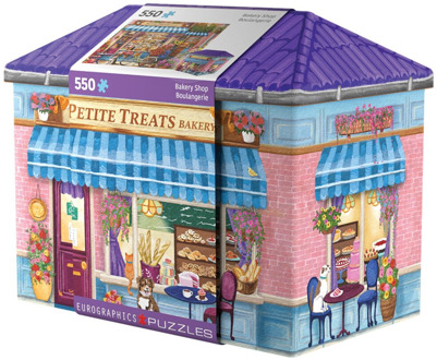 Eurographics Barkery Shop Tin Puzzel in Blik (550 stukjes)